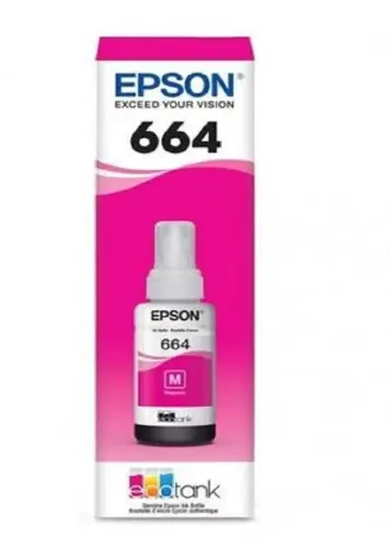 Botella Epson T664320 - Magenta IMPRESORA EPSON L200 210 350 355 555 (7.500 paginas)