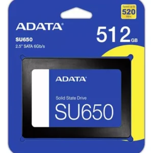 Unidad Estado Solido ADATA SU650 512GB